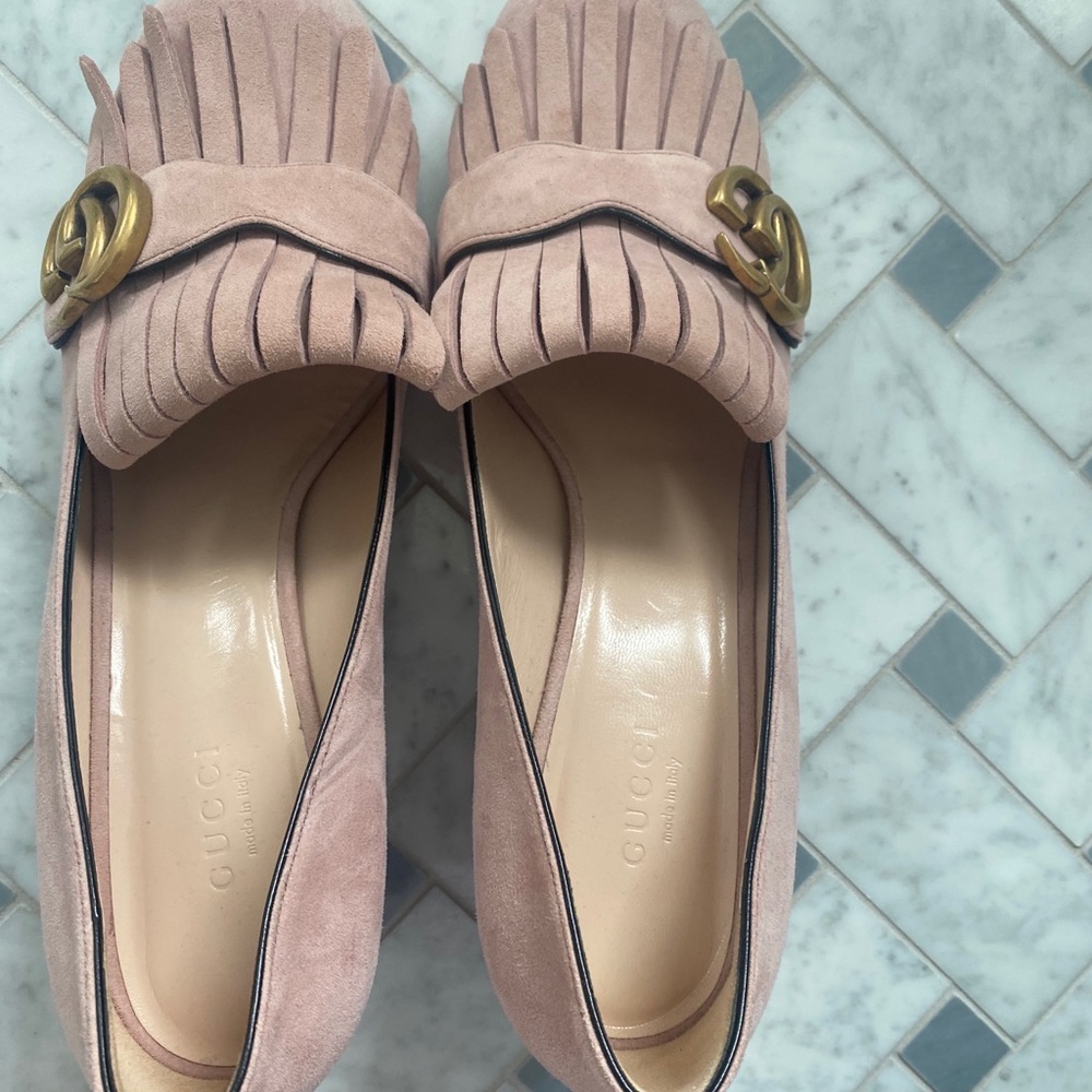 Gucci Gg Mormont pumps size 38.5 NIB NWT.